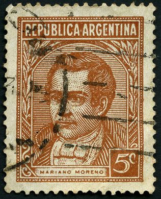 Argentina - 1935 - Proceres e Recursos Naturais - 5C
