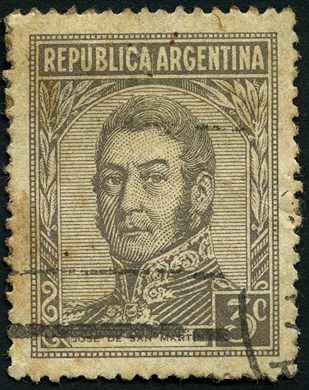 Argentina - 1935 - Proceres e Recursos Naturais - 3C