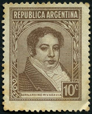 Argentina - 1935 - Proceres e Recursos Naturais - 10C