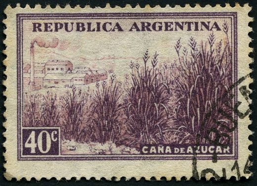 Argentina - 1936 - Producao Agricola Cana de Acucar - 40C