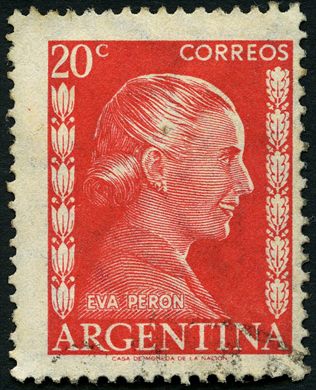 Argentina - 1952 - Eva Peron - 20C