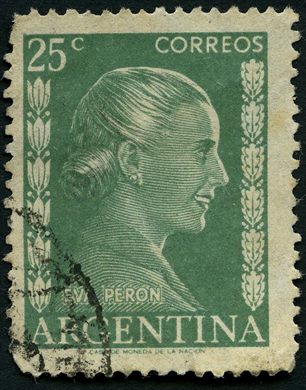 Argentina - 1952 - Eva Peron - 25C