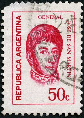 Argentina - 1954 - San Martin - 50C