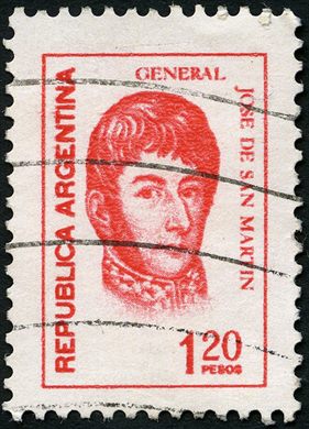 Argentina - 1954 - San Martin - 1Peso20