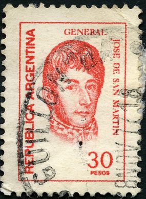 Argentina - 1954 - San Martin - 30Pesos