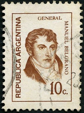 Argentina - 1954 - Belgrano - 10C
