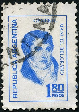 Argentina - 1954 - Belgrano - 1Peso80