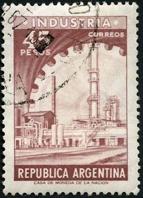 Argentina - 1954 - Industria - 45Pesos