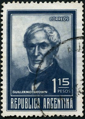 Argentina - 1954 - Guillermo Brown - 1Peso15