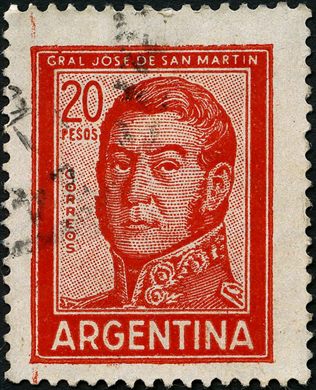 Argentina - 1955 - San Martin - 20Pesos