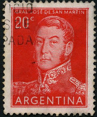 Argentina - 1955 - San Martin - 20C