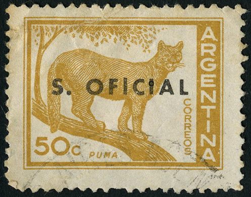 Argentina - 1959 - Proceres e Riquezas - 50C (S Oficial)