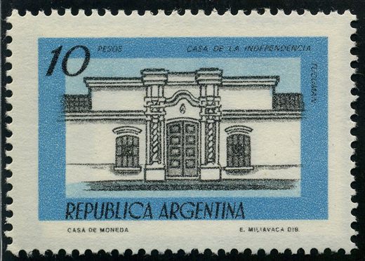 Argentina - 1960 - Proceres e Riquezas - 10Pesos
