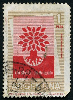Argentina - 1960 - Ano Mundial do Refugiado - 1Peso