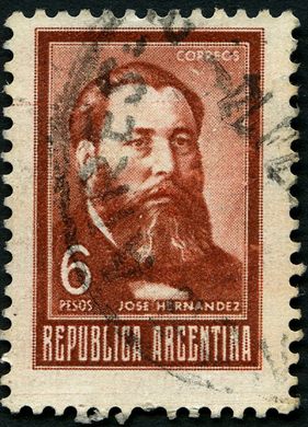 Argentina - 1962 - Proceres e Riquezas - 6Pesos
