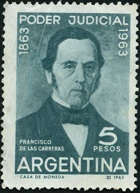 Argentina - 1963 - Centenario Poder Judicial - 5Pesos