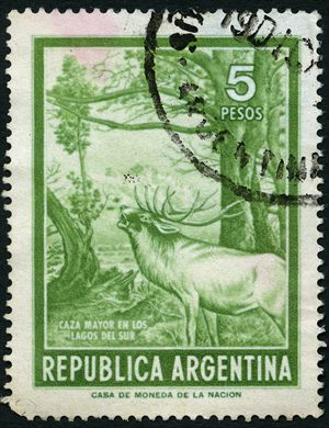Argentina - 1965 - Proceres e Riquezas - 5Pesos
