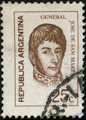 Argentina - 1967 - General San Martin - 25C