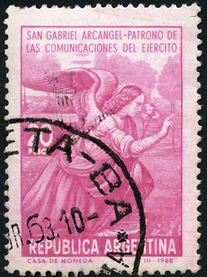 Argentina - 1968 - San Gabriel Arcangel - 40Pesos