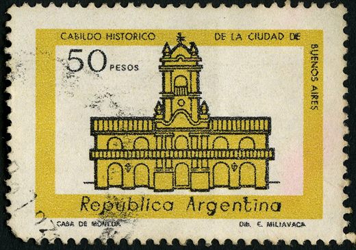Argentina - 1977 - Edificios e Monumentos - 50Pesos