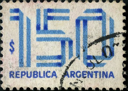 Argentina - 1977 - Serie Numerais - 150Pesos