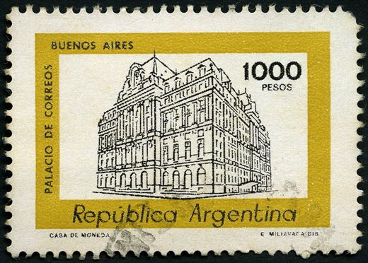 Argentina - 1978 - Edificios e Monumentos - 1000Pesos