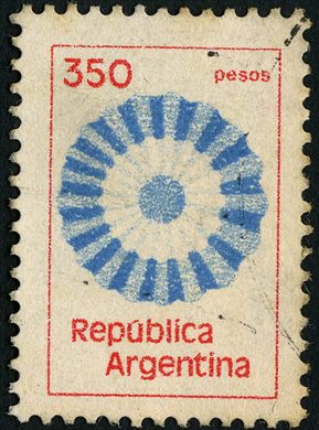 Argentina - 1978 - Escarapela - 350Pesos