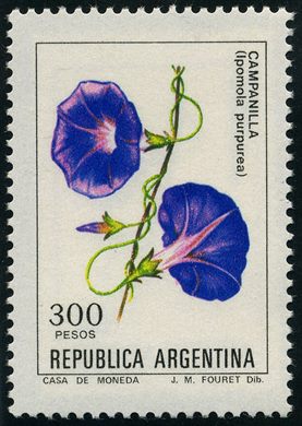 Argentina - 1981 - Flores Nativas - 300Pesos
