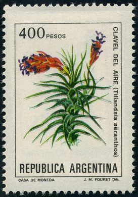 Argentina - 1981 - Flores Nativas - 400Pesos