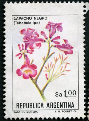 Argentina - 1982 - Flores Nativas - 1SaArgentino