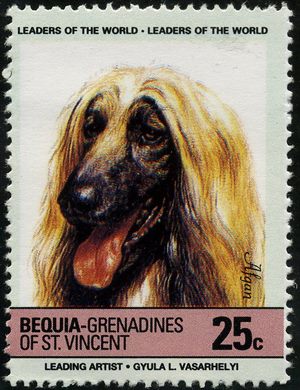Bequia - 1985 - Caes - Galgo Afegao - 25C