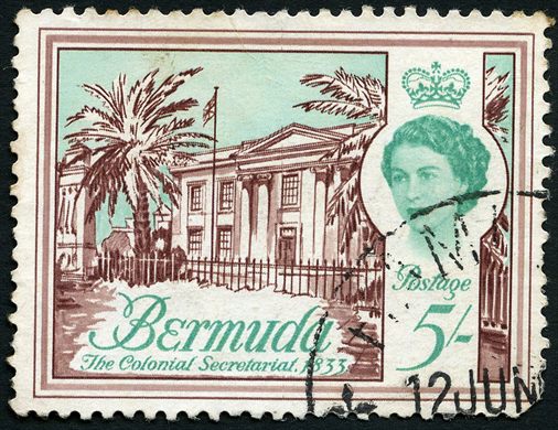 Bermuda - 1962 - Edificios de Bermuda - 5sh