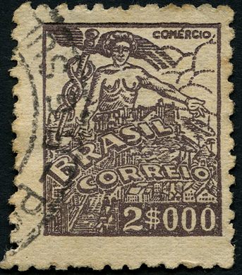 Brasil - 1920 - Economia e Cultura - Comercio - 2000Rs