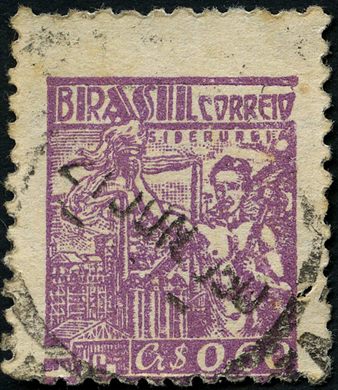 Brasil - 1946 - Economia e Cultura - Siderurgia - Cr0.30