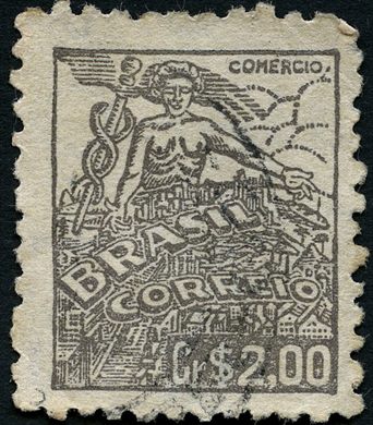 Brasil - 1946 - Economia e Cultura - Comercio - Cr2.00