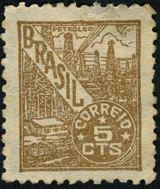 Brasil - 1947 - Serie Vovo Petroleo - 5Cts
