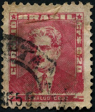 Brasil - 1954 - Personalidades - Oswaldo Cruz - Cr0.20