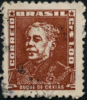 Brasil - 1954 - Personalidades - Duque de Caxias - Cr1.00