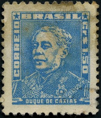 Brasil - 1954 - Personalidades - Duque de Caxias - Cr1.50