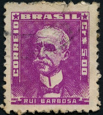 Brasil - 1954 - Personalidades - Rui Barbosa - Cr0.50