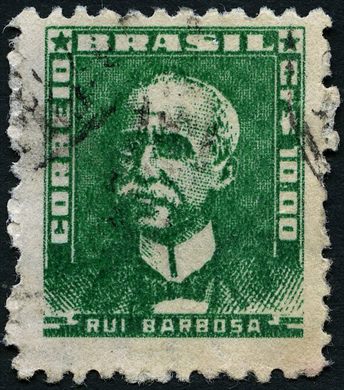 Brasil - 1954 - Personalidades - Rui Barbosa - Cr1.00