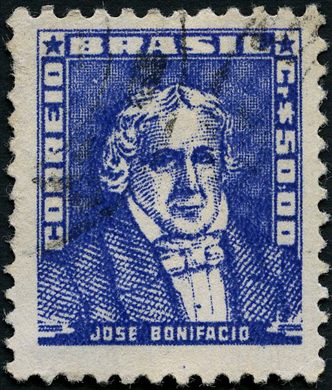 Brasil - 1954 - Personalidades - Jose Bonifacio - Cr5.00