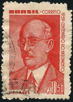 Brasil - 1960 - Centenario Nascimento Engenheiro Adel Pinto - 11.50Cr