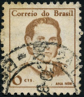 Brasil - 1965 - Mulheres Celebres - Ana Neri - Cr0.06