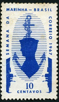 Brasil - 1967 - Semana da Marinha - 10Cts