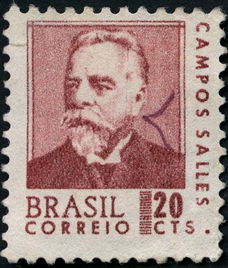 Brasil - 1967 - Serie Presidentes - Campos Salles - 20Cts