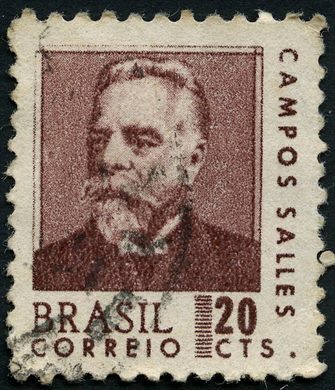 Brasil - 1967 - Serie Presidentes - Campos Salles - 20Cts