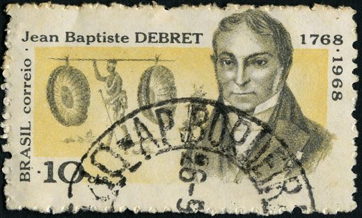 Brasil - 1968 - Jean Baptiste Debret Bicentenario - 10cts