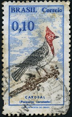 Brasil - 1968 - Fauna Aves - 0.10Cr