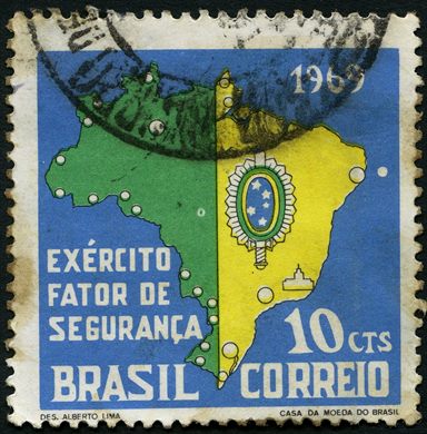 Brasil - 1969 - Exercito Fator de Seguranca - 10cts
